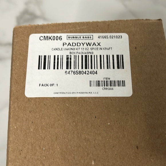 Paddywax Candle DIY Kit Tobacco and Patchouli BNIB - Picture 4 of 4